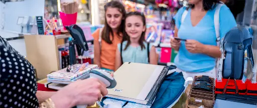 link to blog post Teachable Moments with Back-to-School Shopping