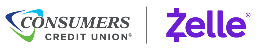 Zelle and CCU logos