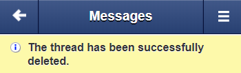 secure-023 Screen capture shows the thread has been successfully deleted.